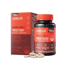그린몬스터 다이어트 스페셜3 키토산 3200 1박스 (체지방 체중 감소 콜레스테롤 개선 판토텐산 식이섬유), 84회분, 3박스