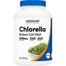 뉴트리코스트 클로렐라 500mg 240정, 1개