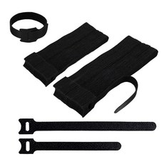 Nextpal 재사용 가능한 케이블 타이 80개 후크 및 루프 코드 랩 조절 와이어 관리 스트랩 컴퓨터 전자 장치 홈 오피스 데이터 센터 정리용 15.2cm(6인치) 20, Nextpal 재사용 가능한 케이블 타이 80개, 후크