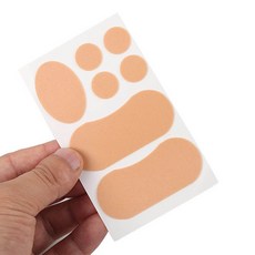 물집 방지 테이프 새 신발 구두 하이힐 뒷꿈치 발바닥 쓸림 쿠션 발보호 패드 10장 세트, 10개