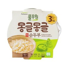 풀무원 몽글몽글 옛순두부, 3개, 250g