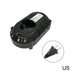 전기 드릴 전동 공구용 교체 배터리 마키타 BL1013 10.8V 12V 이온 DC10WA EU 영국 호주 미국 플러그, 02 US