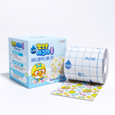 플레이드 영케미칼 뽀로로 아쿠아롤 에드플렉스롤 씬 캐릭터방수 필름, 1개입, 1개