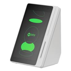 Npay커넥트 네이버커넥트 카드단말기 pos 키오스크 (애플페이 네이버영수증리뷰 가능), 1개, 화이트