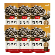 동원 양반 찹쌀 김부각, 50g, 6개
