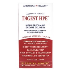 AMERICAN HEALTH 酵素素食膠囊, 90顆, 1盒