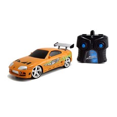 Jada Toys 패스트 & 퓨어리어스 1:24 라디오 컨트롤 토요타 수프라 자동차 장난감, Jada Toys 패스트 퓨어리어스 1:24 라디오 컨, 1개