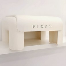 픽스앤고 다용도 스툴, 1개, 크림 화이트