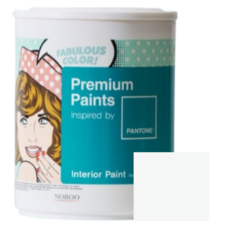 PANTONE 내부용 실내벽면 무광 페인트, 11-0601 Bright White (무광), 1L, 3개