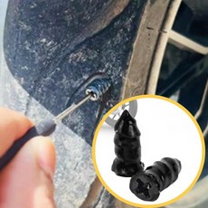 타이어펑크 지렁이 수리 빵꾸 패치 수리키트 키트 확인, 상세페이지 참조, 1개