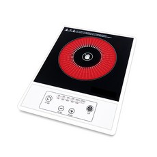 맘쿡 하이라이트 1구 전기레인지 순간가열 전기쿡탑 전기렌지, 프리스탠딩, 화이트