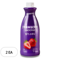 쥬피터 딸기 스무디, 1.8kg, 2개