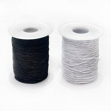 (2컬러세트) 0.5mm 실고무 셔링고무 (200yd), 1개, 2컬러전부포함