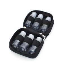 MORU 迷你露營調味罐套組 181223, 1套, 收納袋 + 一般容器 30ml(3入) + 附蓋容器 30ml(3入)