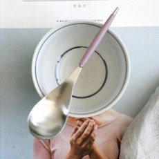 파스텔 실버 몽블랑 차이나 스푼 4color 주방 인테리어 소품, 핑크, 1개
