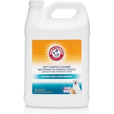 Arm Hammer암 앤 해머 얼룩 클리너 카펫과 덮개를 위한 PET 신선한 부드러운 표면 얼룩과 냄새 제거 32oz 병, Soft Surface, 128oz Refill