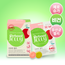 리부트 프로바이오틱스 무설탕 유산균 건강 젤리, 6개, 27g