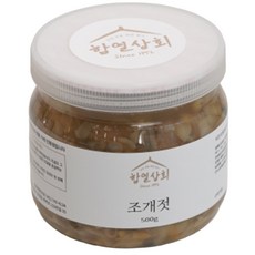 조개젓 500g 1kg 바지락 젓갈 반찬, 1개