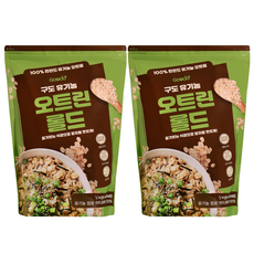 구도 오트린 유기농 롤드오트 오트밀 2kg 핀란드산, 2개