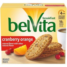 BelVita 시나몬 브라운 슈가 브렉퍼스트 비스킷 밸류 팩 12팩 팩당 4개 161404, 50g, 1