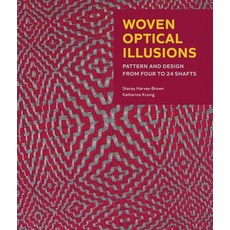 (영문도서) Woven Optical Illusions: Pattern and Design from Four to 24 Shafts Paperback, Crowood Press (UK), English, 9780719843396