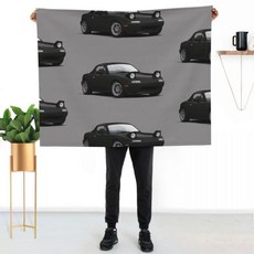 일러스트레이션 여름 밤 수면 얇고 담요, 4. 125x100cm(50x40in)