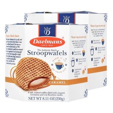 델만스 스트룹 더치 와플 카라멜 230G 2개