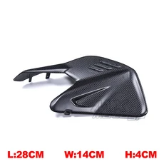 Panigale V4 2025 100% 탄소 섬유 스윙 암 커버 트림 장식 DUCATI 용 오토바이 Faring, 02 Plain weave Matte