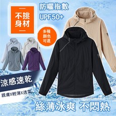 台灣出貨 超涼防曬衣 風扇外套 防曬外套男女 涼感外套 冰絲外套 運動外套 夏天外套 抗UV外套 UPF50