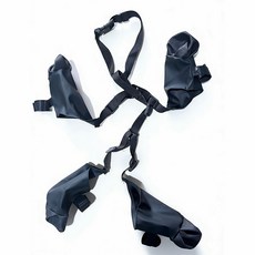 허그마이펫 강아지 미끄럼방지 레인부츠 장화 사계절용, 1개, 블랙