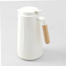 보냉보온병 TBZ 이중유리 화이트 보온보냉 주전자 주전자포트 1L 79000EA 1EA, 본상품