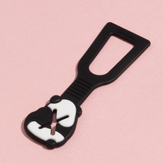 베일리 강아지 배변봉투 똥츄걸이 실리콘 풉백 홀더, 해피판다, 1개