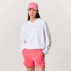 [백화점 정품] 스파이더 여성 프렌치테리 반바지 SPJMCNTR351WHPK