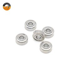 10Pcs MR93ZZ 3x9x4mm ABEC-7 소형 베어링 깊은 홈 볼