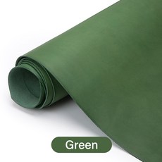 WUTA 그레인 드럼 DIY 무두질 염색 재료 가방 지갑 야채 바케타 공예 프리 가죽, 43)Green