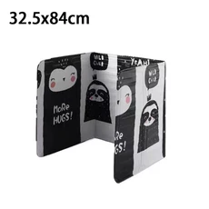 접이식 가스 스토브 오일 배플 안티 튄 내열성 주방 요리 오일 배플 가스 스토브 절연 보드, 02 A5