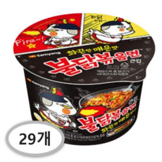 불닭볶음면 큰컵 105g, 29개