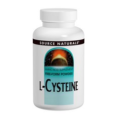 SOURCE NATURALS 半胱氨酸粉, 100g, 1罐
