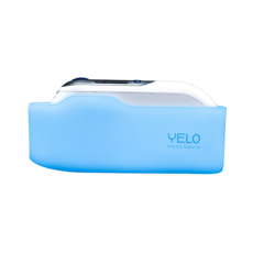 YELO 브라운 체온계 야광 실리콘 케이스, 블루, 1개