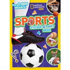 Sports Sticker Activity Book Paperback, National Geographic Kids