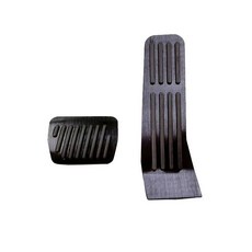 자동차 가속 페달 브레이크 발받침, 2. AT 2pcs Black, 기본