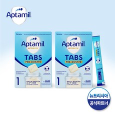 [독일직항] 압타밀 이지 탭스 1단계 간편분유 (21스틱) x 2박스, 2개