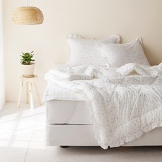 La Pomme 絎縫荷葉邊寢具組
