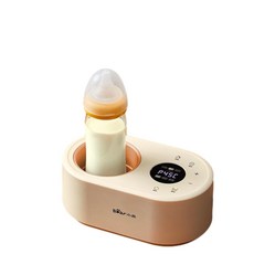 小熊 無水暖奶器 NNQ P02A5 恆溫加熱 母乳保溫, 米黃色, 1個