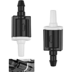 2개 세트 앞유리 세척기 체크 밸브 노즐 토요타 호환 분무기 OEM 번호 853212602085381AE020 교체