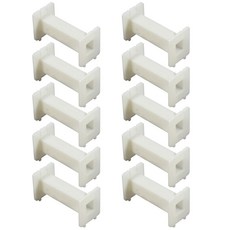 사각 보빈 와이어 코일 프레임 환경 친화적 ABS는 쉽게 깨지지 않습니다, 10개, 58x27x31mm