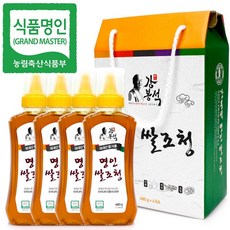 명인 쌀조청 선물세트 480g x 4개입