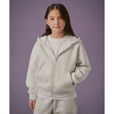 무신사 스탠다드 MUSINSA STANDARD KIDS 기모 오버사이즈 후디드 스웨트 집업 [오트밀] MKBTKAZ03-OT 379661