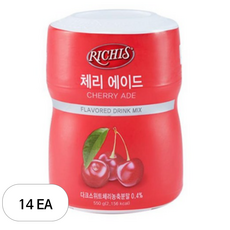 (주)동서 리치스 체리 에이드, 550g, 6개입, 14개
