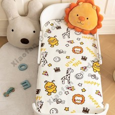 爆款100%純棉可拆卸寶寶床墊 嬰兒床墊 有拉鏈 嬰兒床床墊 嬰兒透氣床墊 幼稚園床墊 幼兒園睡墊 環保無異味, 可拆款-宇航漫步, 1個